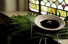 Image of Palms and Ashes of Ash Wednesday 