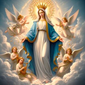 The Queenship of Mary, the 5th glorious mystery